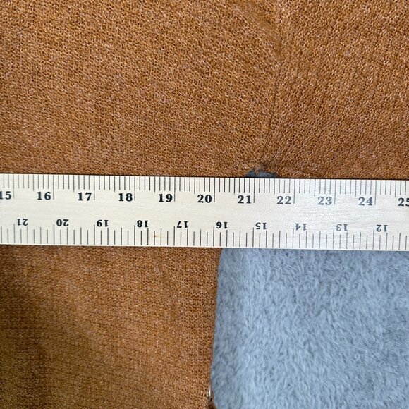 SO Goods For Life‎ Women sweater Mustard Causal Pullover Medium Long Sleeve Crew - Picture 9 of 11